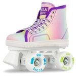 Crazy Skates ROLLA Kids Roller Skates - Rainbow Glitter