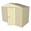 Build-a-Shed 3 x 1.5 x 2.3m Gable Shed without Side Doors - Cream