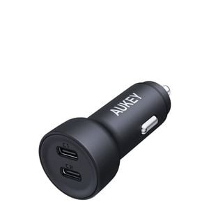 AUKEY Enduro Dual 65W USB-C Car Charger CC-Y23, 2-Port Black