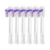 Laifen Cushioned Toothbrush Heads 6 Pack Ultra Whitening DuPont Bristles Gentle Gum Care