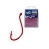 100 x Jarvis Walker Size 3/0 Suicide Octopus Hooks-Red Chemically Sharpened