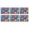 Ashdene Puli Puli Placemat 6 Pack - Purple