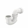 Caroma 50mm White Short P Trap Inlet