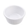 Coucou Ramekin Fluted Melamine White 30ml Commercial Tableware