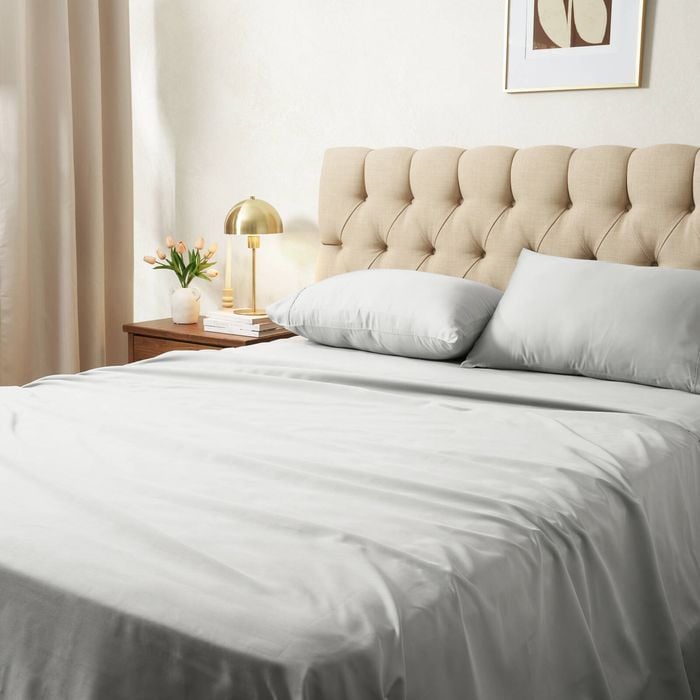 Sheraton Luxury – 1200 Thread Count Cotton Rich Silver Queen Sheet Set