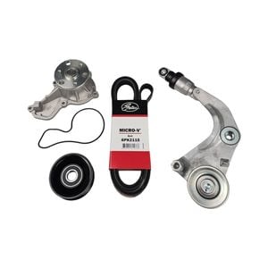 Engine Drive Belt Idler Tensioner & Water Pump Kit For Honda HRV HR-V RU5 R18ZF