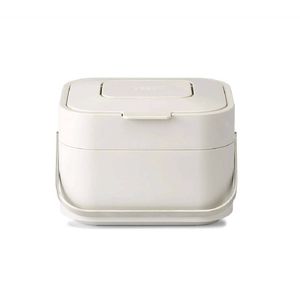 Joseph Joseph Stack 4L/23.5cm Food Waste Caddy Storage w/ Handle/Lid Stone