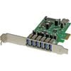 Startech.com Usb Adapter - Pci Express X1 - Plug-in Card - 7 Total Usb Port(s) - 7 Usb 3.0 Port(s) - Pc, Linux