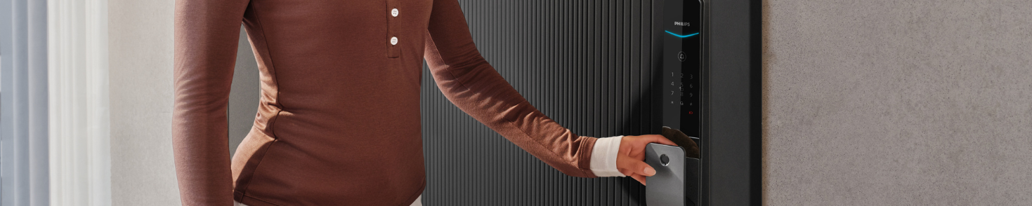 Philips Smart Locks -Hero Banner Option 1 - Brand Page