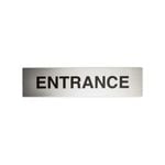 Sandleford 200 x 50mm Stainless Steel Entrance Sign