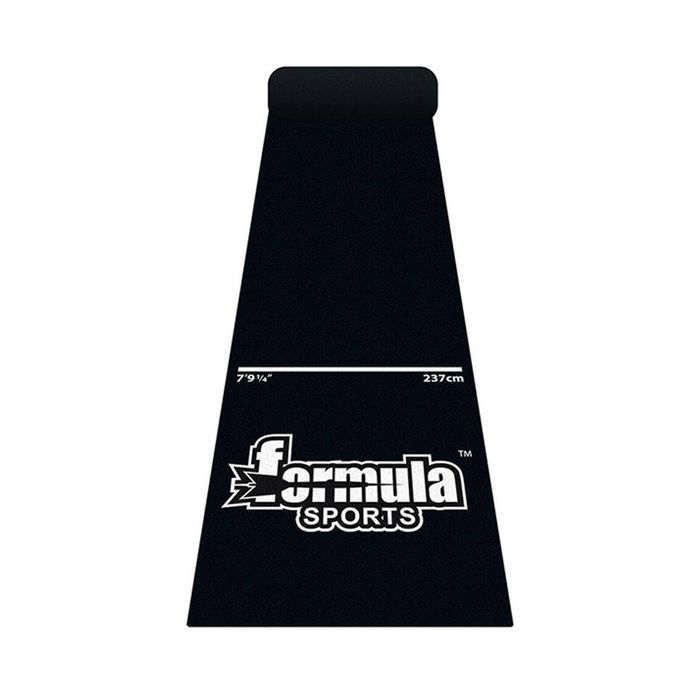 Formula Sports Non-Slip Dart International Throwing Line Floor Mat 63cm Black