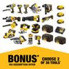 DeWALT 18V XR 15 Piece Combo Kit DCZ1585P3-XE
