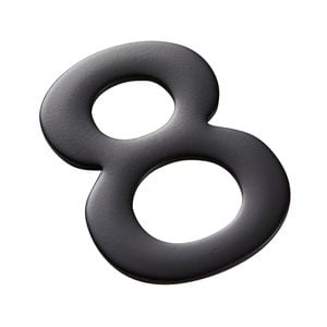 Sandleford 50mm Matt Black Mode Numeral 8