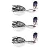 3x Rapala 10cm Rap V Pike Bladed Jig 21g Fishing Lures - Live Roach