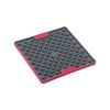 LickiMat Buddy Tuff Slow Food Bowl Anti Anxiety Licking Mat for Dogs - Red