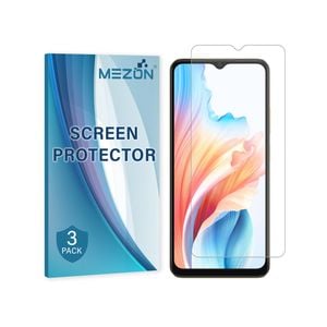 3 Pack Mezon Oppo A38 4g Hydrogel Film Clear Screen Protectors