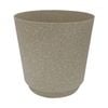 Eden 28cm Beige Round Stonelite Self Watering Plastic Pot