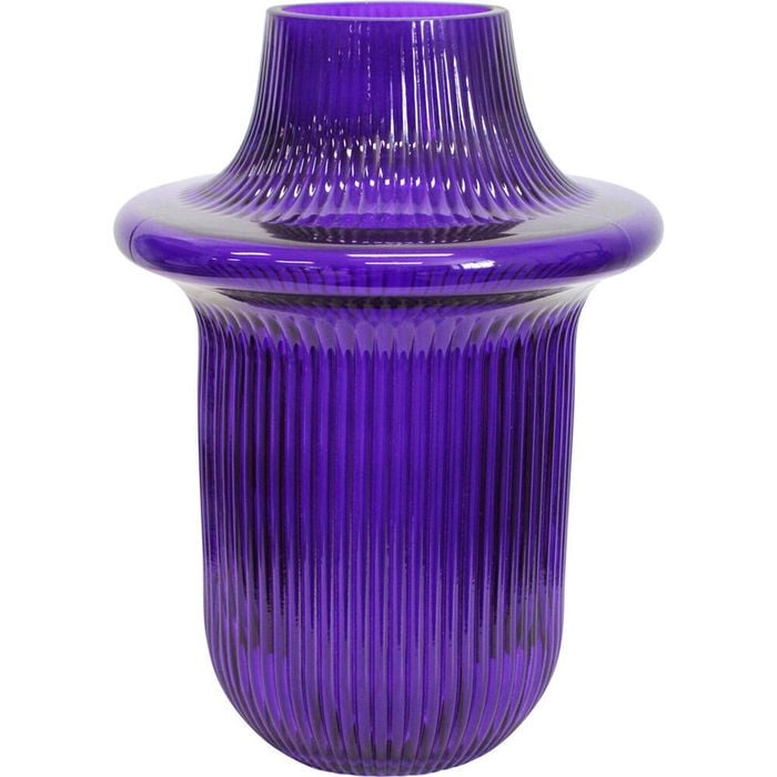 LVD Glass Vase Soho Grape Home Decor 14x22.5cm - Purple