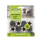 Slipstick 25mm Ultimate Floor Protection Tap-In-Felt Feet - 8 Pack