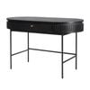 Nola 1.2m Wooden Study Desk - Black