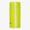 BUFF Safety CoolNet UV+ Multifunctional Neckwear - Reflective Solid Yellow Fluor