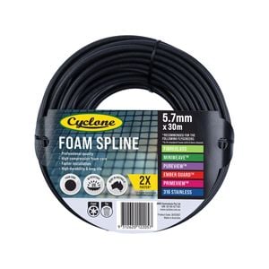 Cyclone 5.7mm x 30m Pro Foam Spline