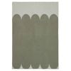 Loopsie-370cm X 270cm-miaria Printed Green Washable Rug
