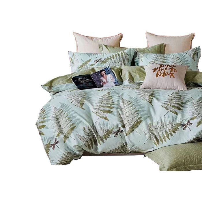 Bloomington Echuca House 100% Cotton Reversible Quilt Cover Set Queen