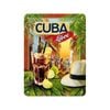 Nostalgic-art 15x20cm Small Wall Hanging Metal Sign Plaque Cuba Libre