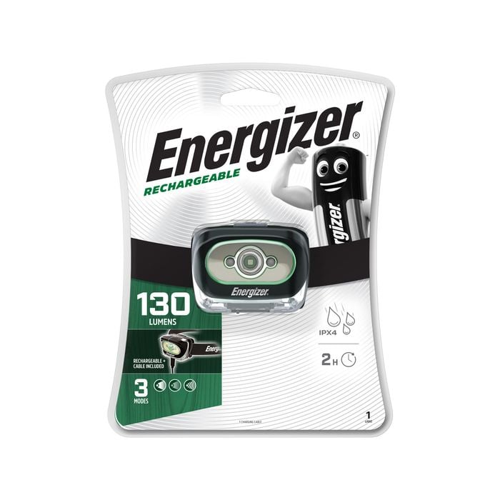 Energizer 130lm Rechargeable Vision Headlight