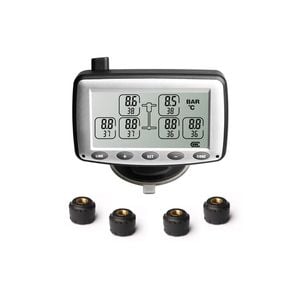 Caravan Trailer Tpms With Low-pressure External 4x Sensors