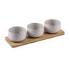 Ladelle Nestle 4pc Bowl & Tray Set