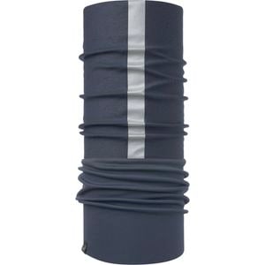 BUFF Safety Windproof Multifunctional Neckwear - Reflective Solid Navy