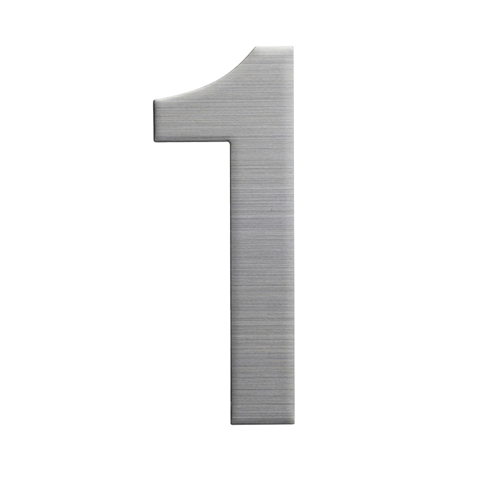 Sandleford 150mm Stainless Steel Plaza House Number 1