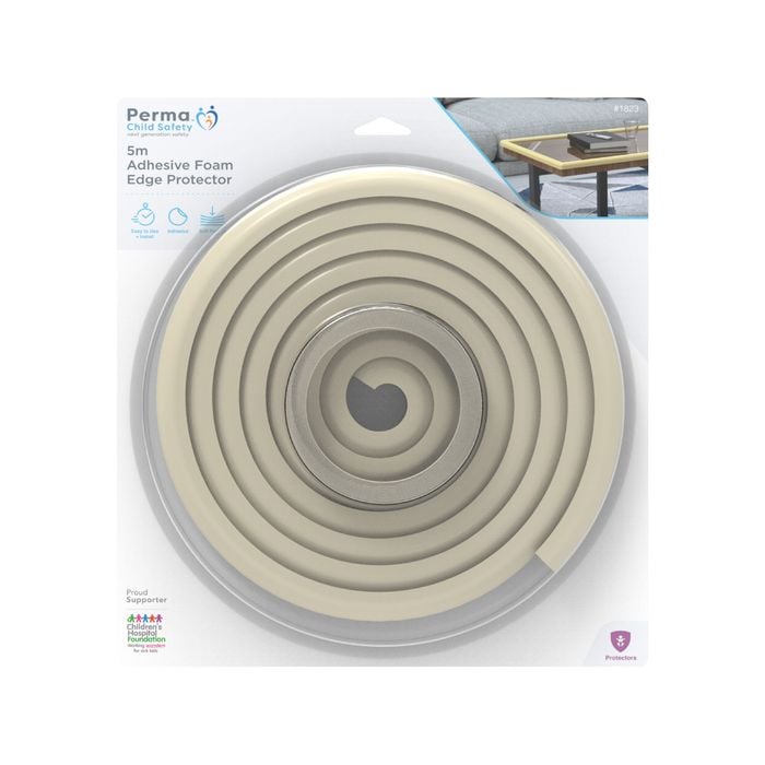 Perma Child Safety 5m Adhesive Foam Edge Protector Roll