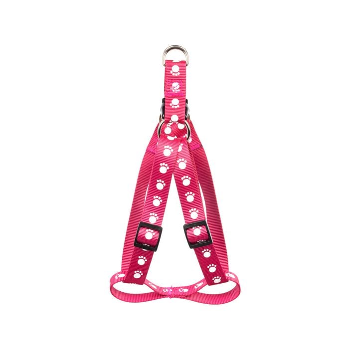 Happy Tails Medium Paw Print Dog Harness