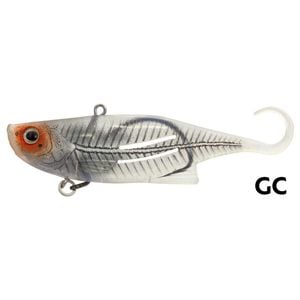 95mm Zerek Ghost Catfish Weedless Fish Trap Soft Vibe Fishing Lure - 18gm Soft Plastic Lure