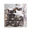 3D Black Butterfly 144 Bed Pillowcases Quilt King Single Size