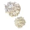 100x Cattle Ear Tags Set - Round White Blank Pig Sheep Goat Cow Livestock Label