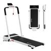 Everfit 3 in 1 Walking Pad Treadmill 20% Auto Incline Under Desk Foldable for Home 40cm Belt White