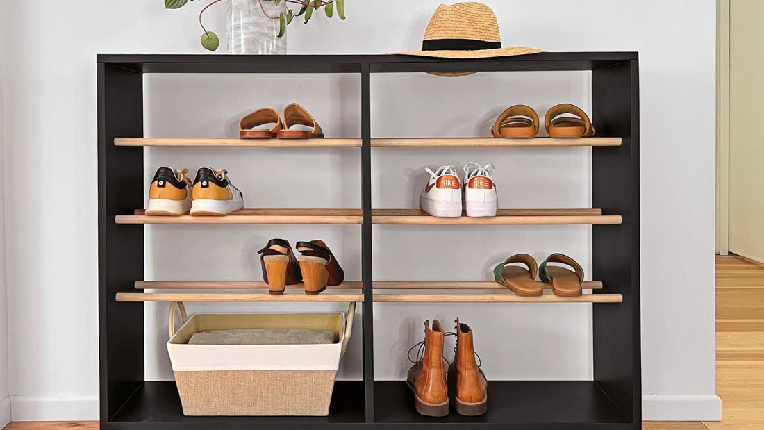 How to Make A Wooden Shoe Rack Bunnings Australia