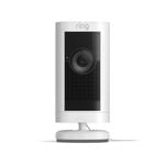 Ring White Plug-in Stick Up Cam Pro