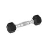 York Hex Dumbbell 1KG Black Single