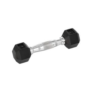 York Hex Dumbbell 1KG Black Single