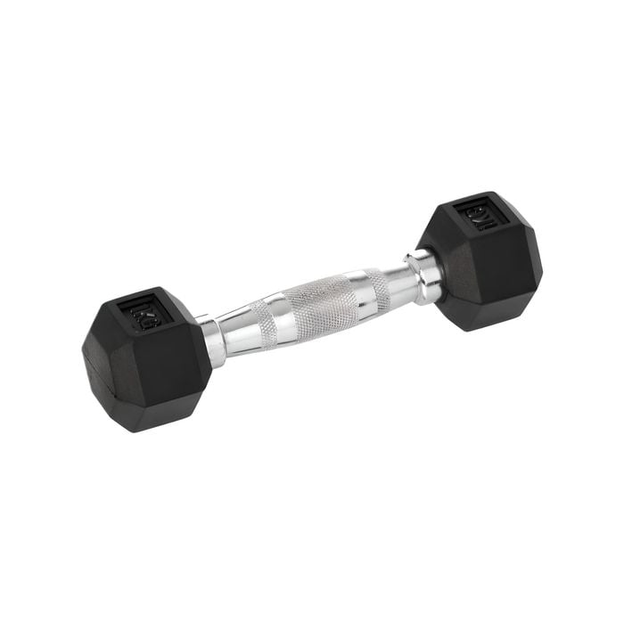 York Hex Dumbbell 1KG Black Single