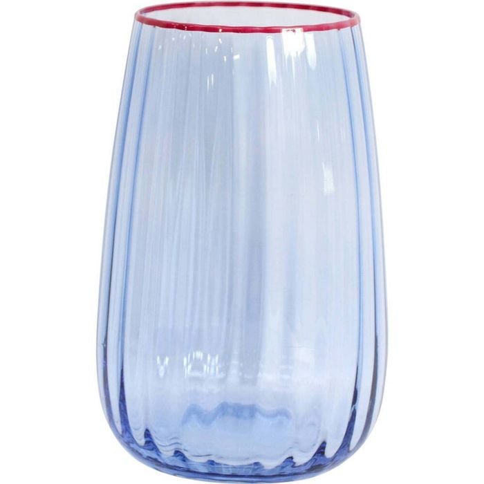 LVD Water Glass Barware/Drinkware  Decor 570ml - Blue Tingle