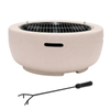 Mimosa 60cm Sand Faux Concrete Fire Pit