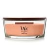 WoodWick Manuka Nectar Scented Wax Candle Ellipse 19cm - Orange