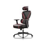 Eureka GC06 NORN Series Ergonomic Chair -Black/Red