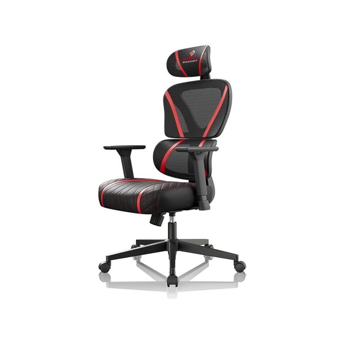 Eureka GC06 NORN Series Ergonomic Chair -Black/Red